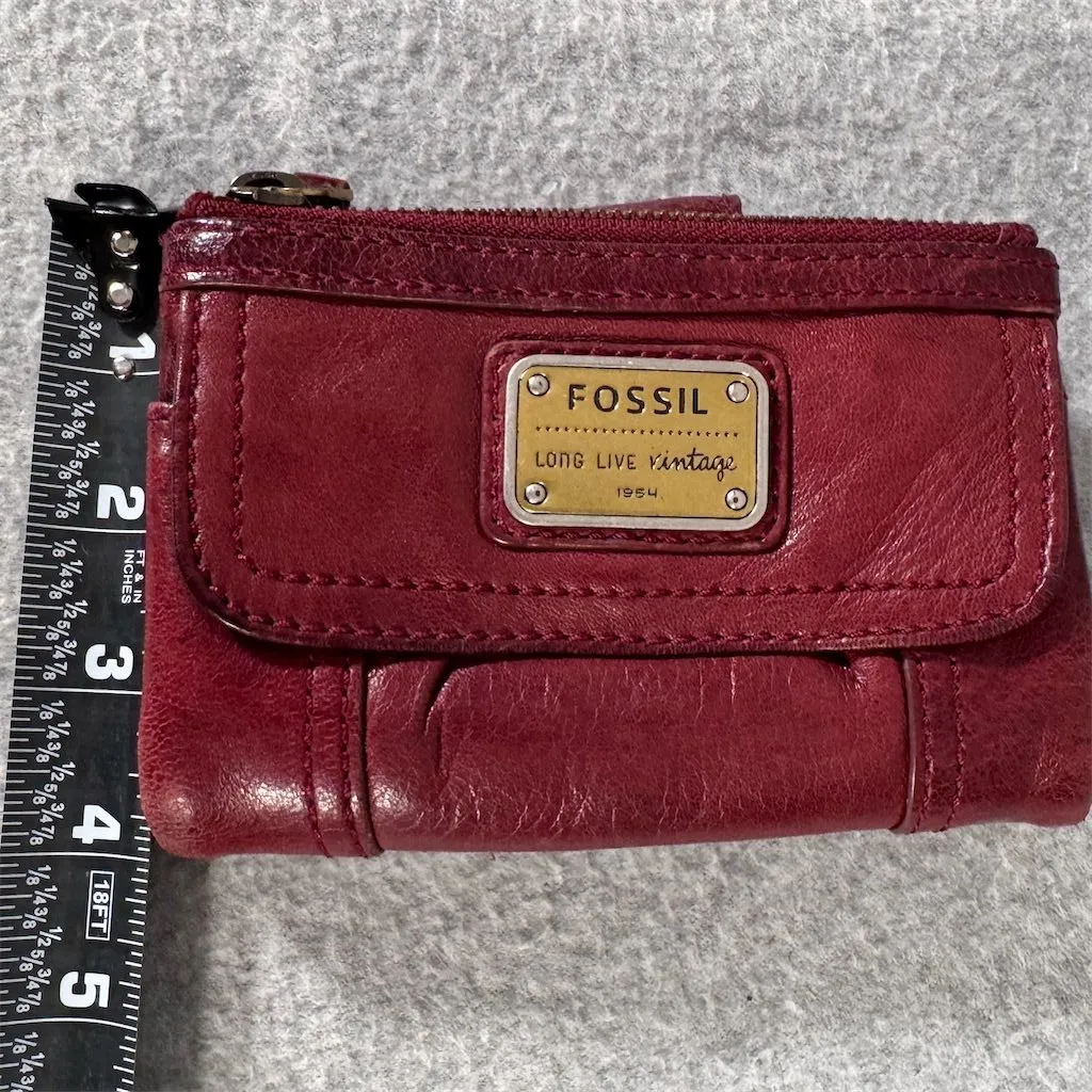 Fossil Women's Vintage Lamb Hide Wallet Clutch - Image 16