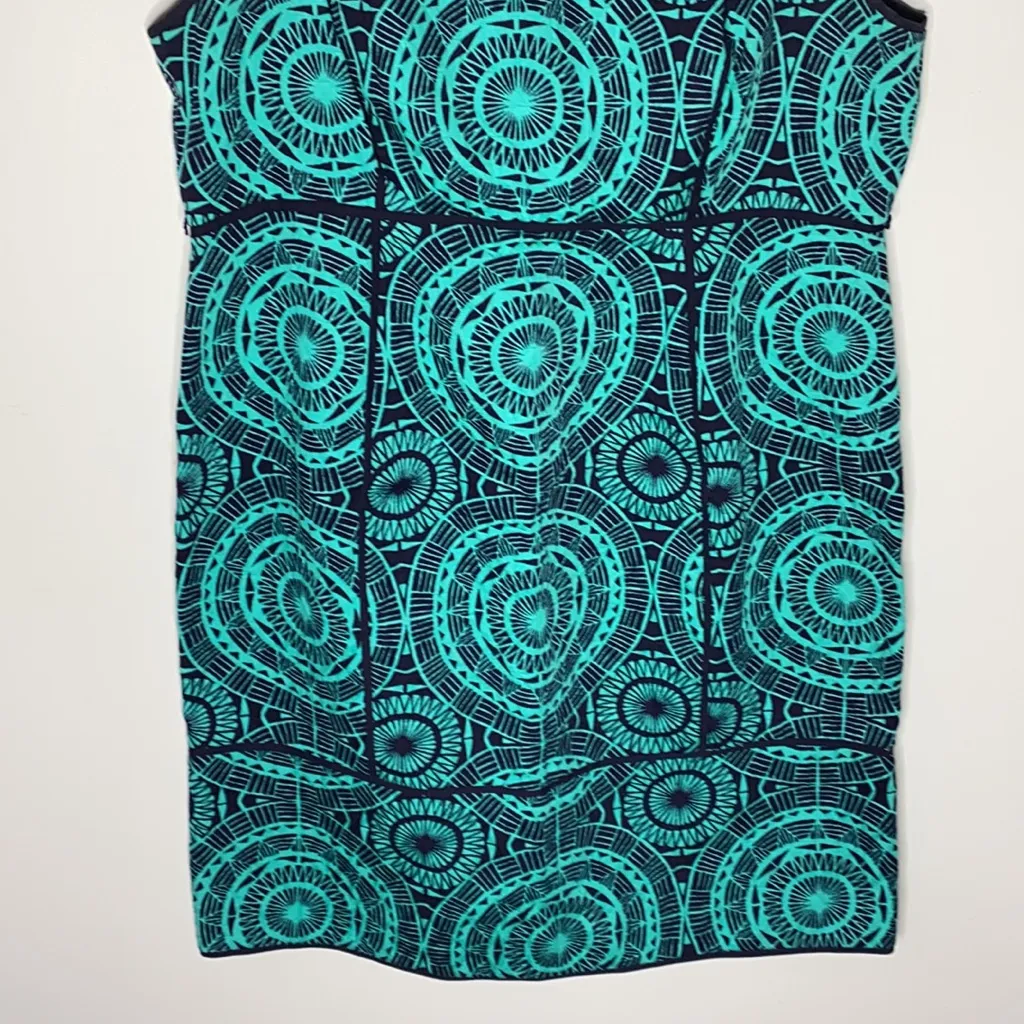 Taylor for a Pea in the Pod maternity dress sz L Blue - Image 7