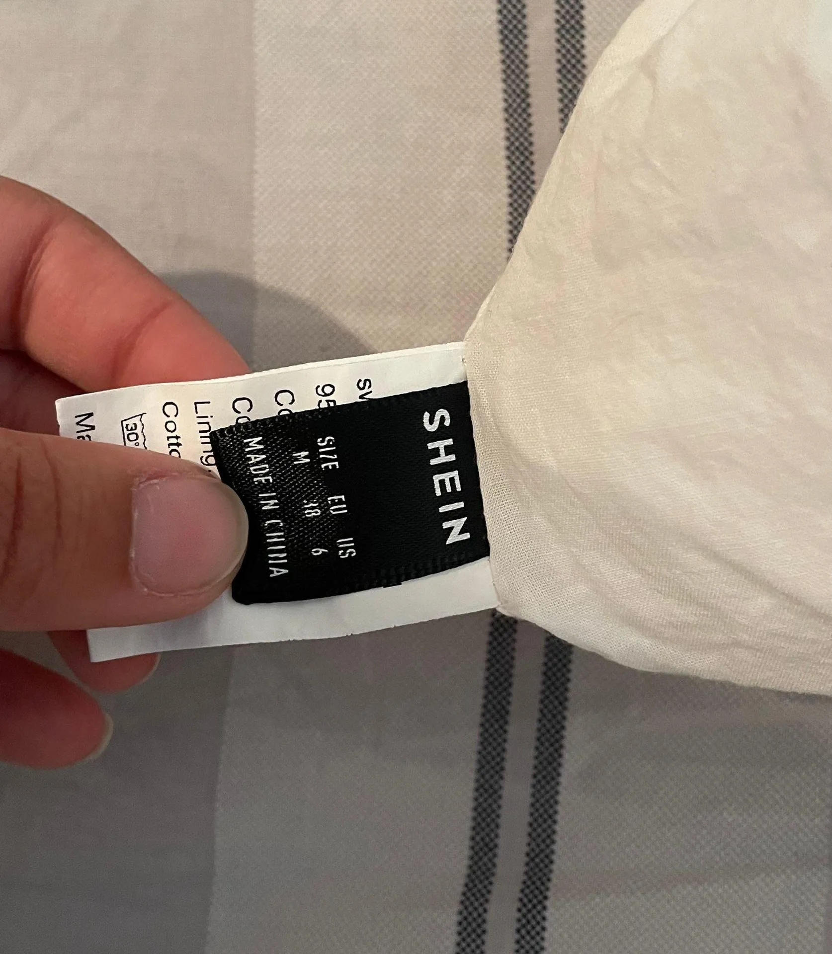 SheIn White Summer Dress - Image 3