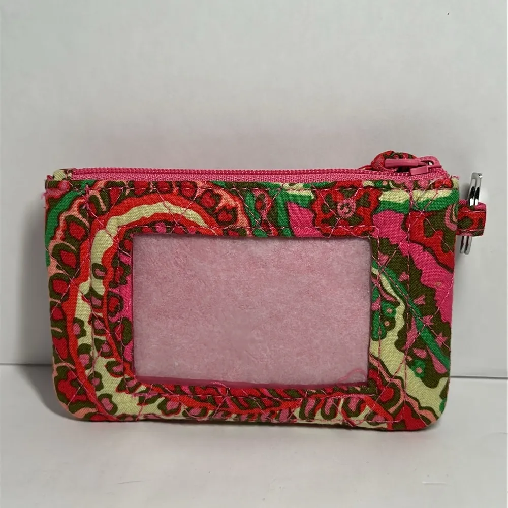 Vera Bradley Zip ID Case in Capri Pink - #174 - Image 2