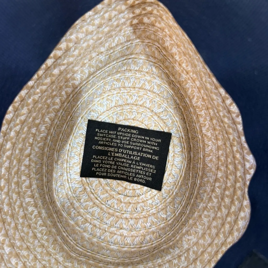 Eric Javits Squishee Packable Fedora Sun Hat Blue - Image 11