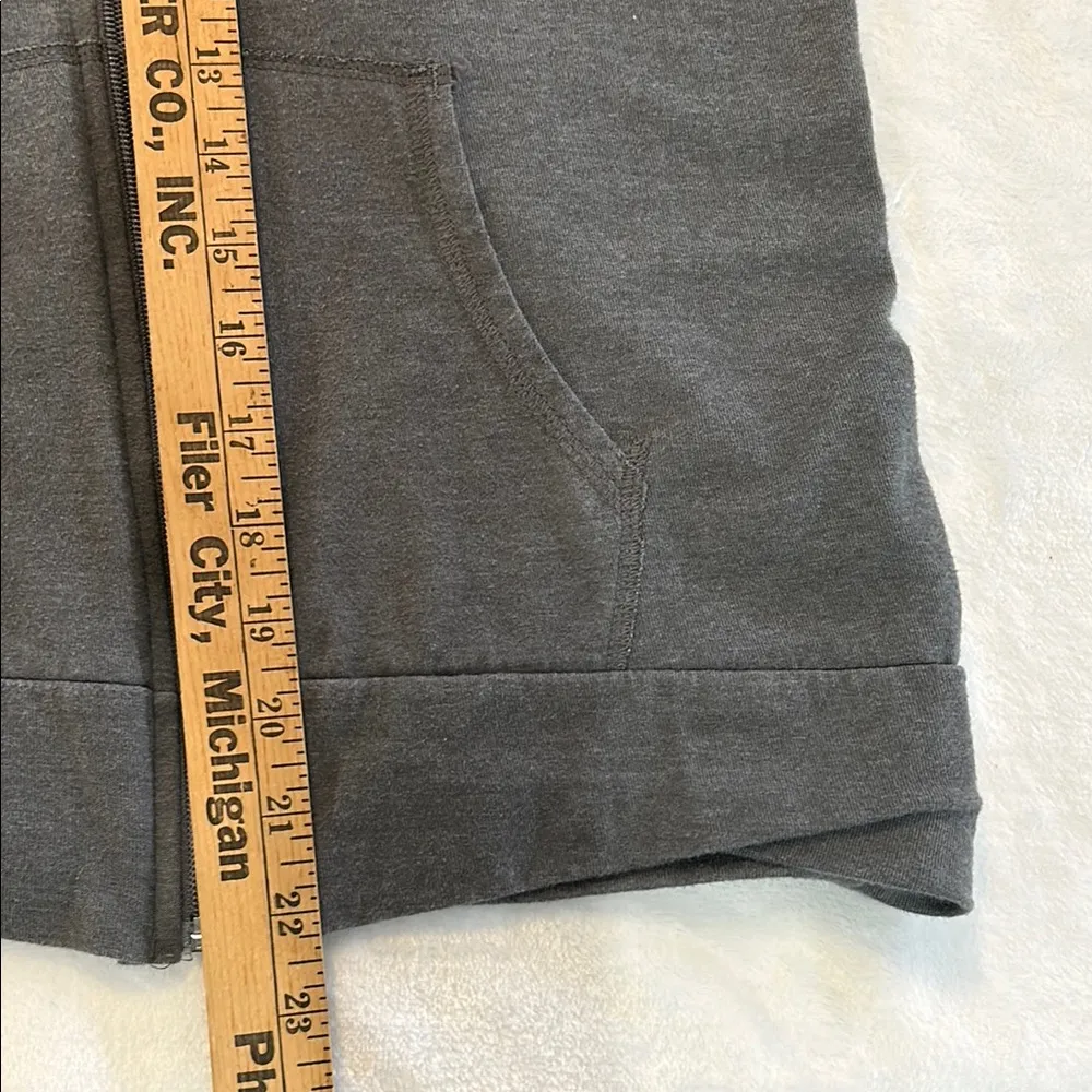 Champion Gray Zip-Up Hoodie - Image 9