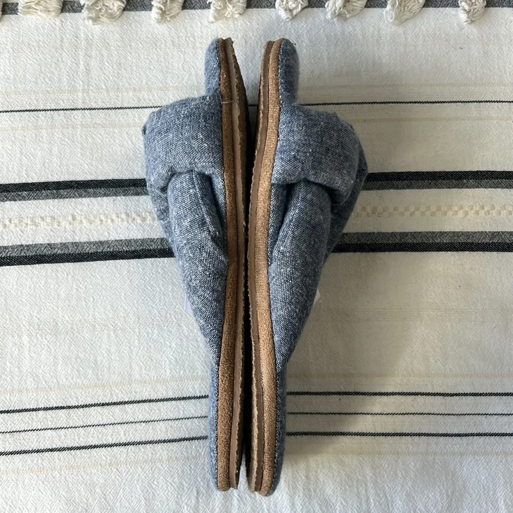 Madewell • Chambray Crisscross Scuff house Slippers - Image 83