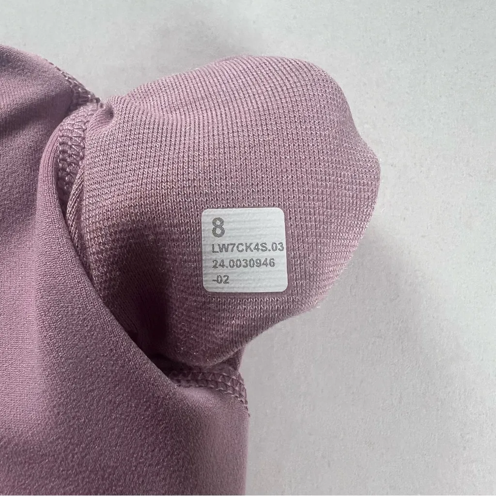 Lululemon Align High Rise Short 6" Rose Blush Women's Shorts Size 8 - Image 7