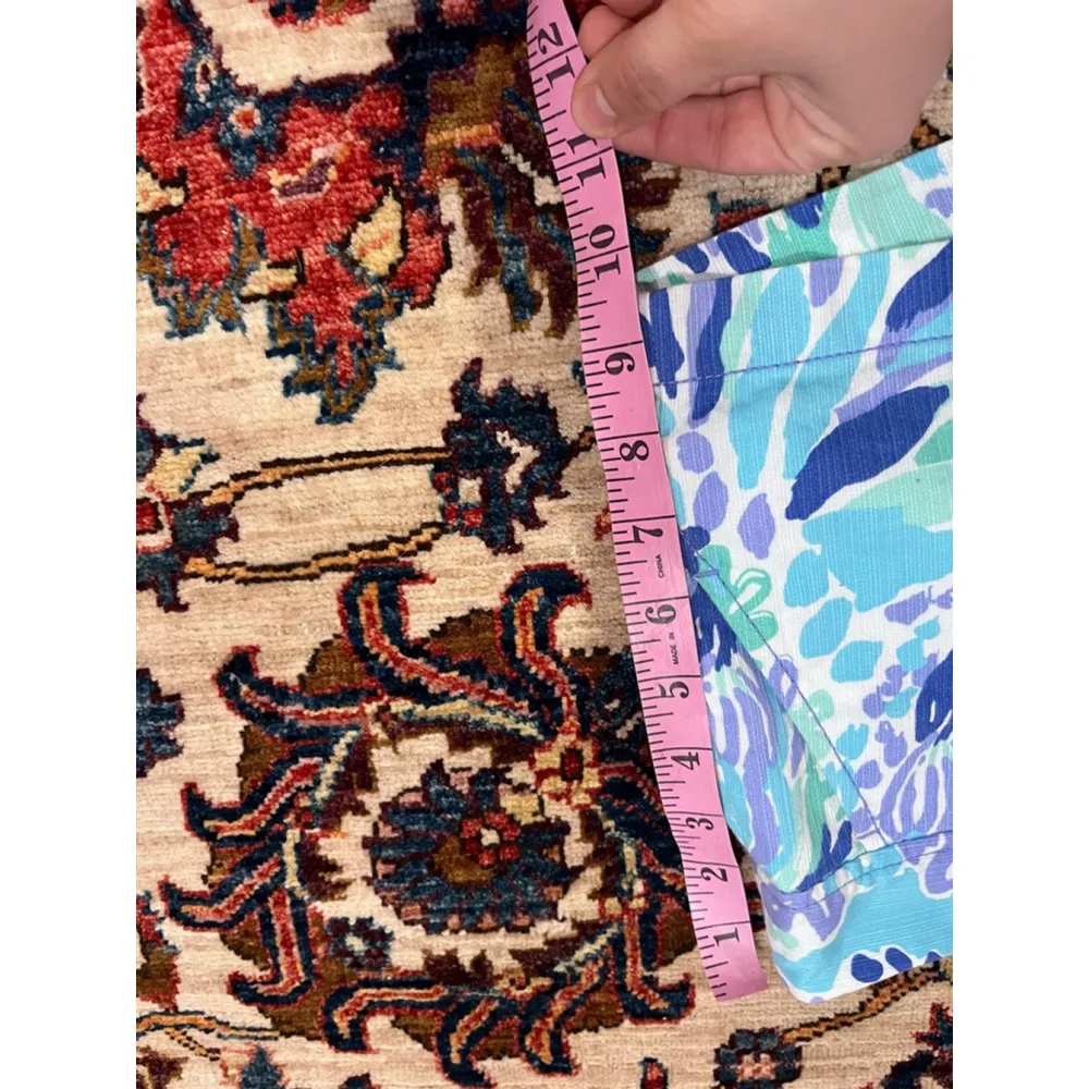 Lilly Pulitzer The Walsh Shorts Womens Multicolor Preppy Ocean Beach Cotton - Image 9