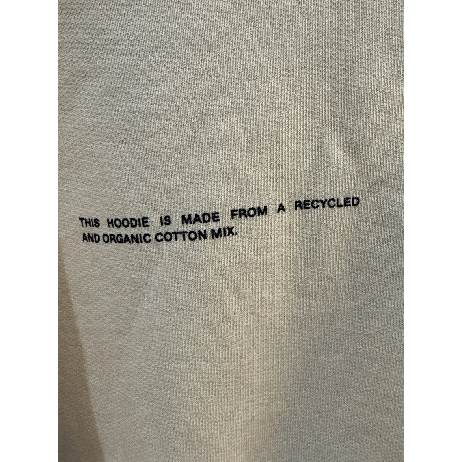 Pangaia Women's 365 heavyweight Hoodie Sweatshirt Sand Size XXS‎ Tan - Image 3