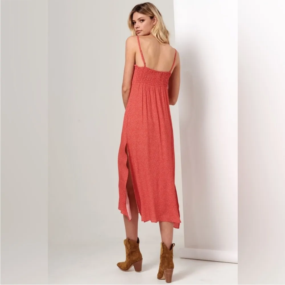 Kivari Frankie Slip Dress Red - Image 4