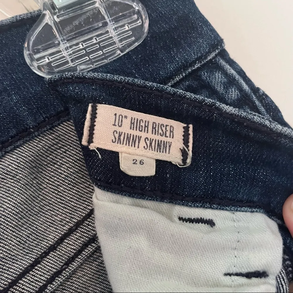 MADEWELL 10" High Riser Skinny Skinny Jeans - Size 26 - Image 9