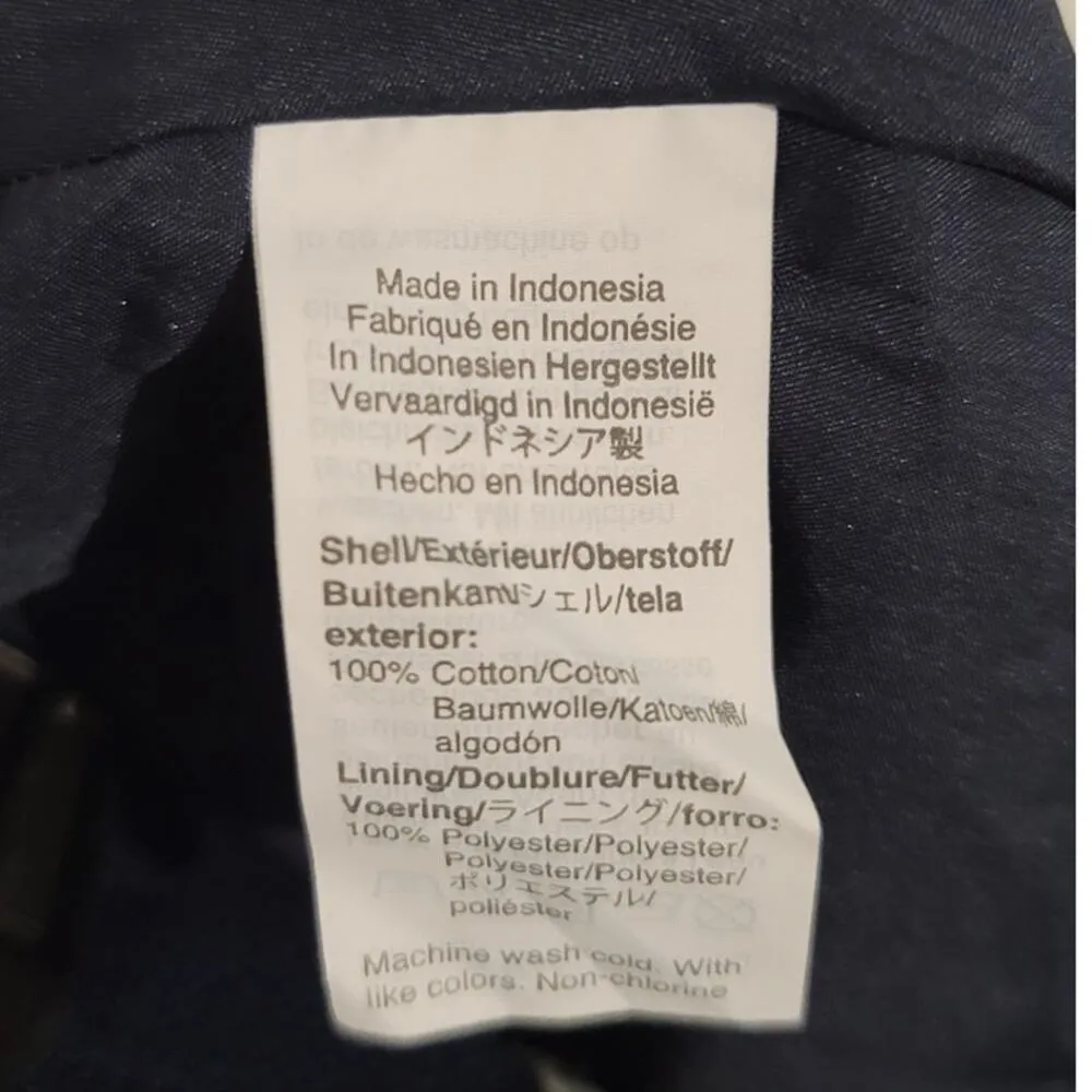 J Crew Scalloped A-line Faux Wrap Mini Skirt Blue 2 - Image 4