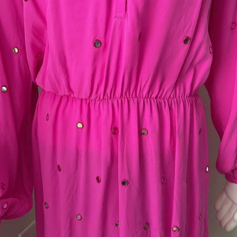 Lilly Pulitzer Turner mambo pink silk dress - Image 7