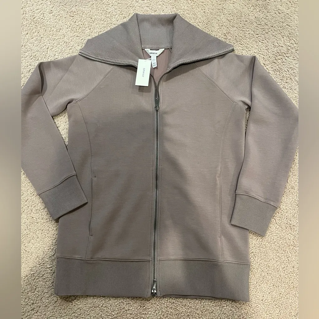 SPANX Smoke Heavyair Full Zip Women's Tunic - Image 2