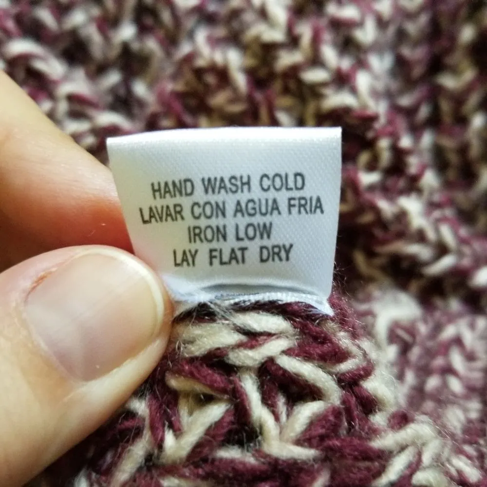 NWOT Skies are Blue Bradi Open Cardigan burgundy pockets women’s size medium - Image 10