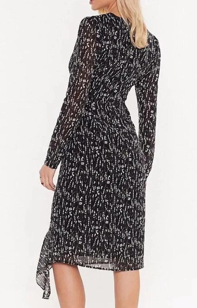 Nasty Gal Don’t Ruffle My Flowers Midi Dress NWT - Image 2