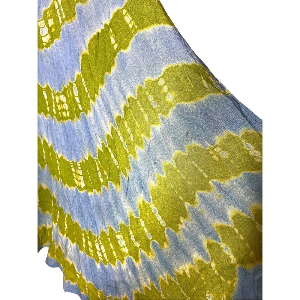 Sunflower‎ Brand Women Free size Sleeveless Blue Green Sequins Pullover Dress - Image 8