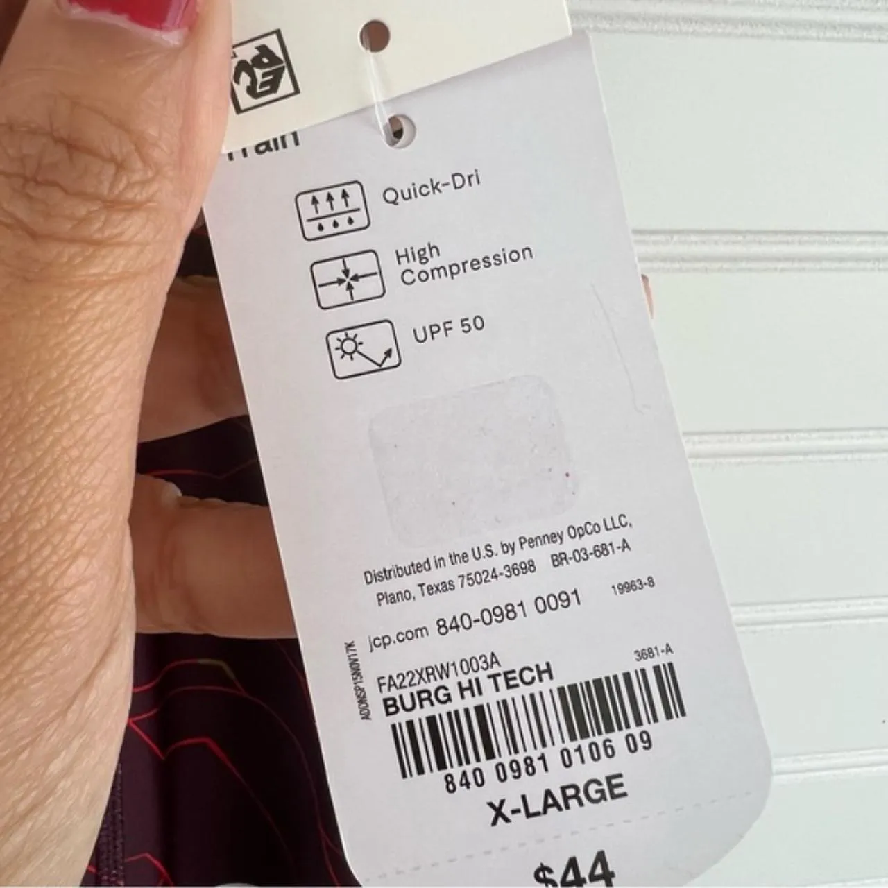 Xersion High Rise Fitted 78 Ankle Leggings - Image 6