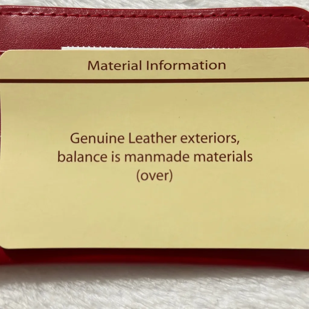 Buxton Red Cardholder - Image 5