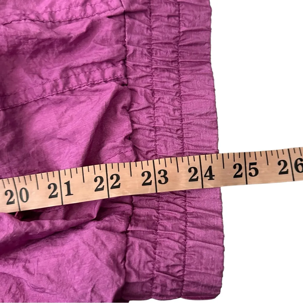 Vintage 90s Boast Cannabis Leaf Colorblock Purple Windbreaker Full Zip Large - Image 8