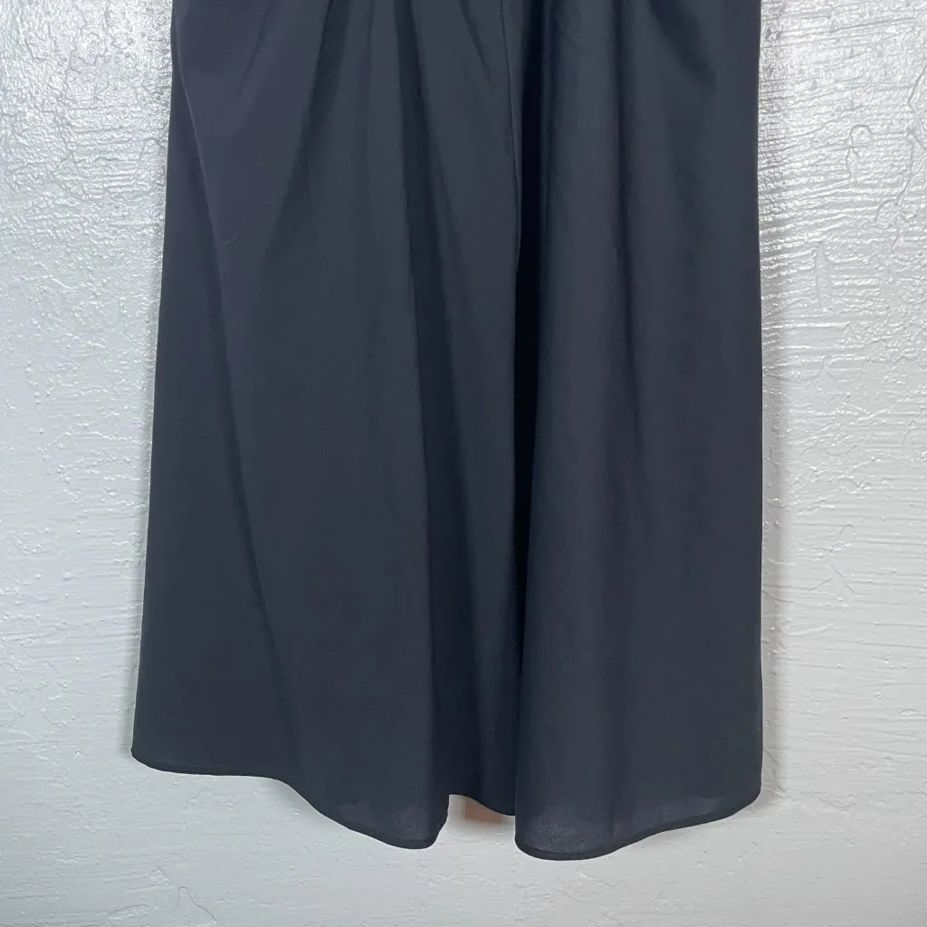 Soma Women L Black White Lace Chemise Slip Dress Coquette Feminine Regency Size L - Image 6