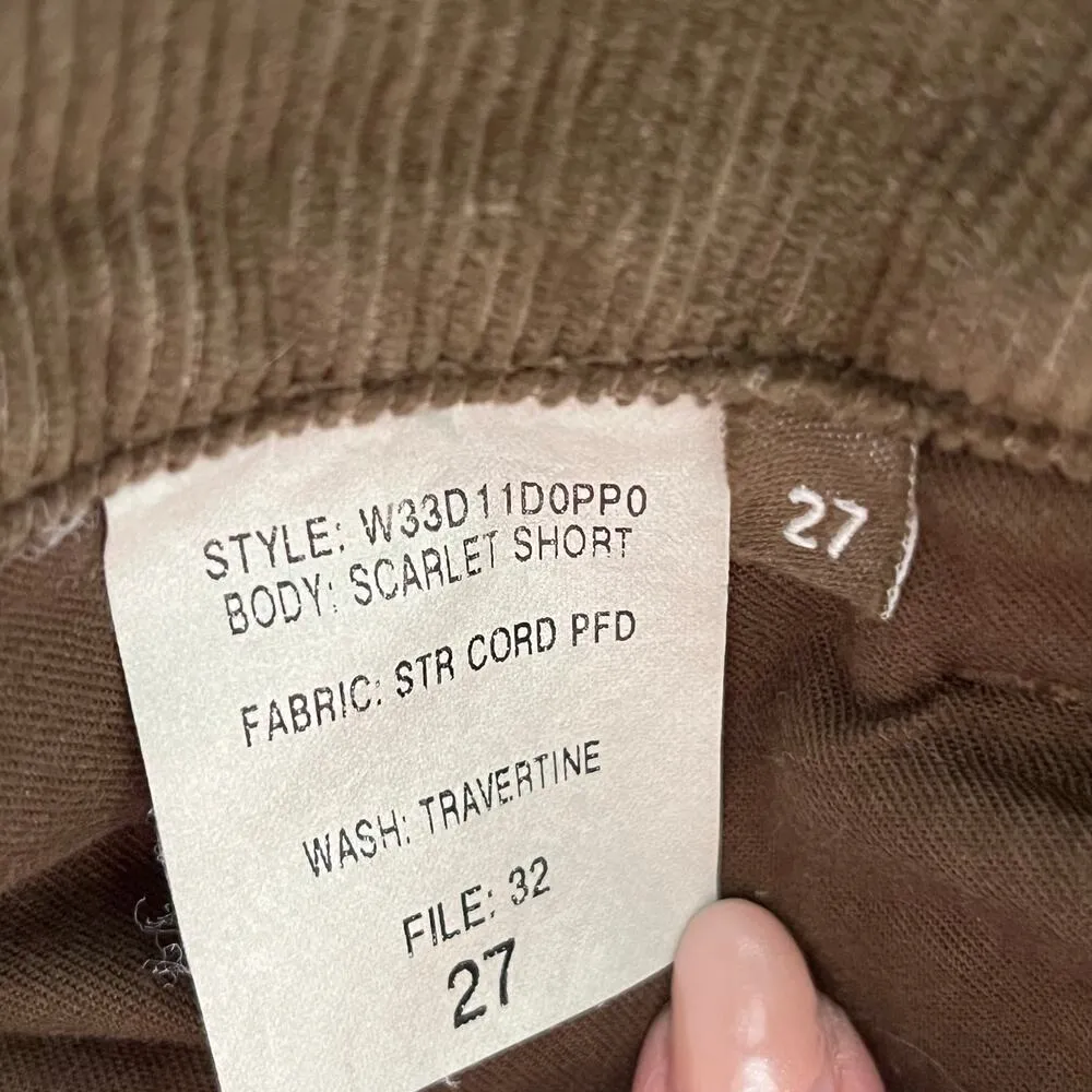 Guess Studded Corduroy Cutoff Shorts - Size 27 - Image 7