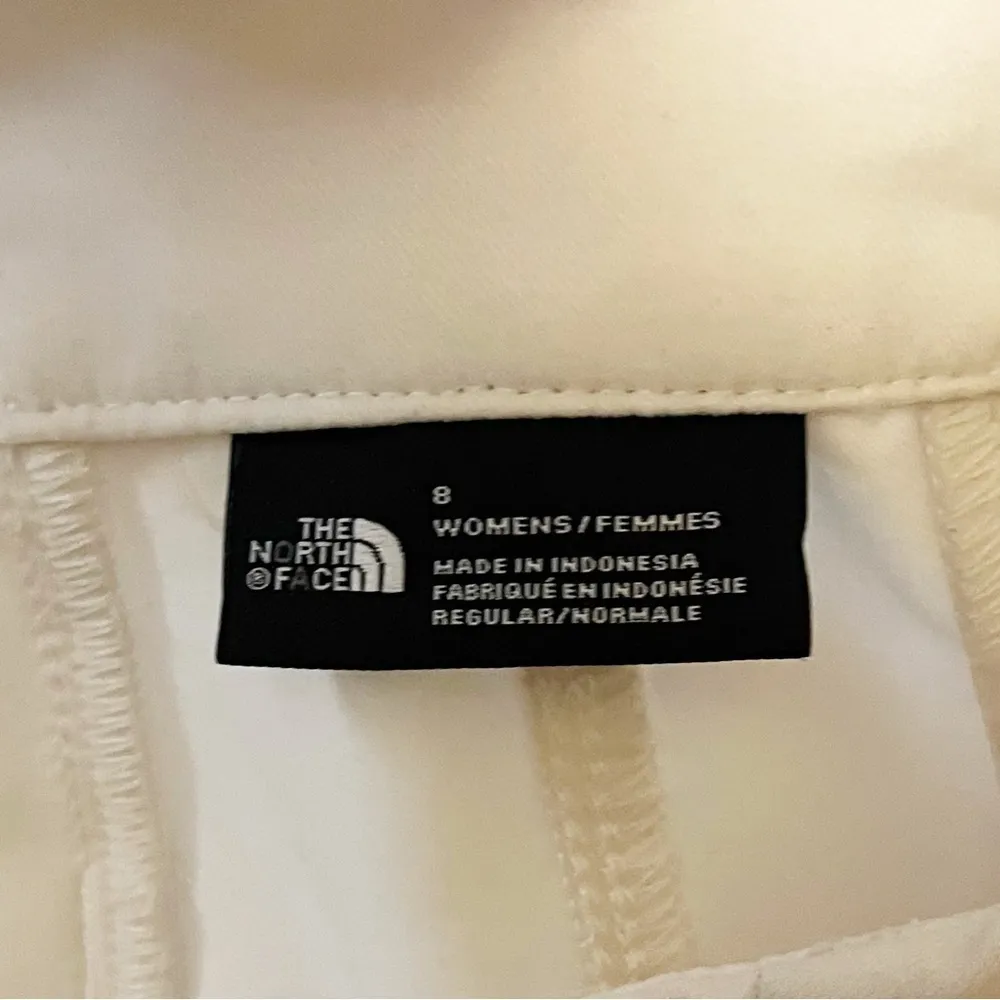 The North Face Pants Womens Size 8 White Straight Leg Climbing Rock Wall Outdoor - Image 8