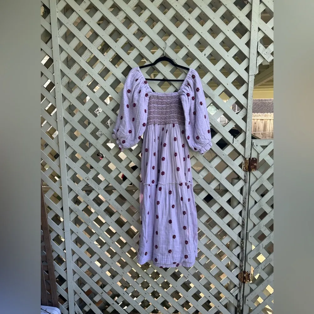 Free people Dahlia Embroidered Maxi Dress - Image 7