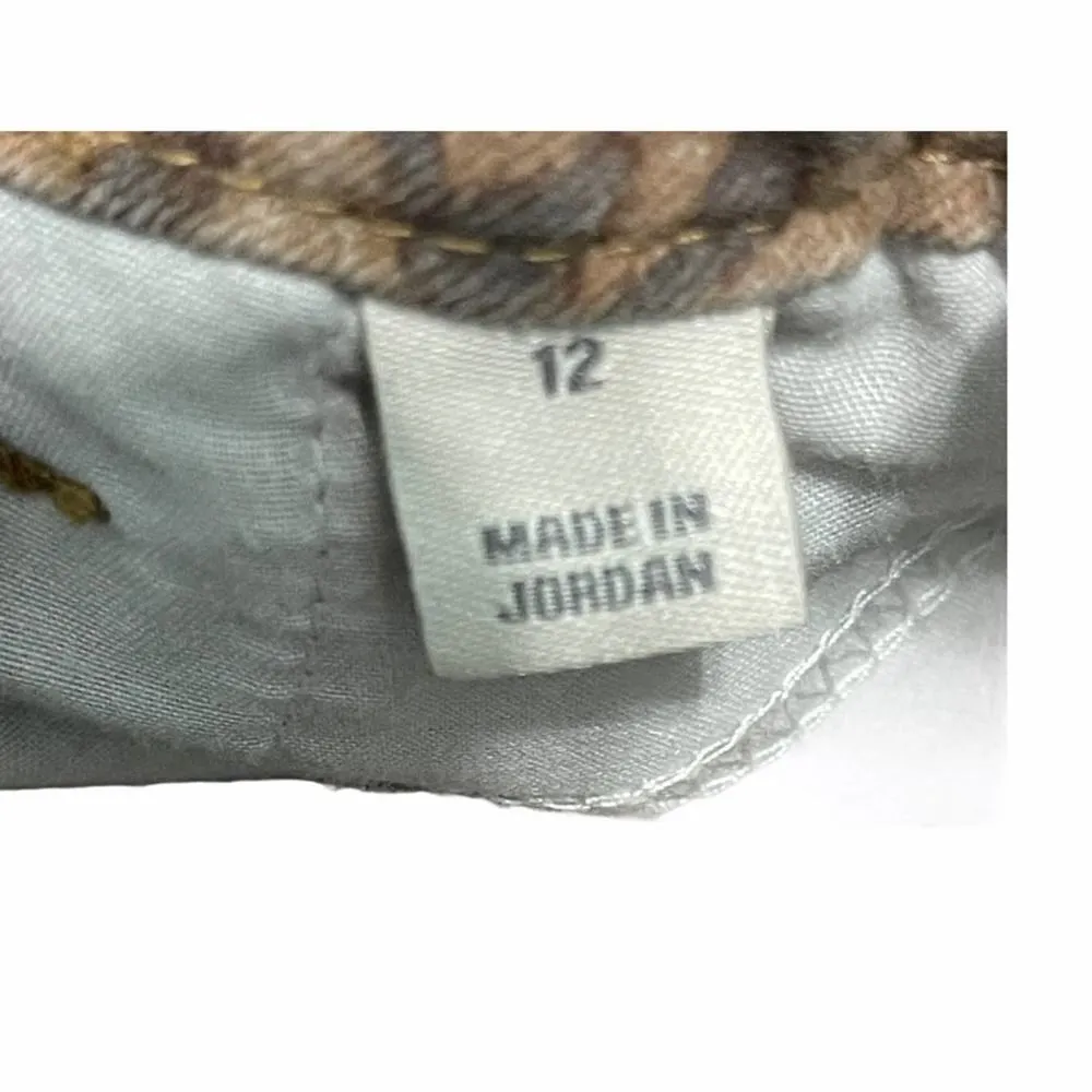 Style & Co Wild Puma Skinny Jeans Curvy Mid Rise Tummy Control Animal Print‎ 12 - Image 13