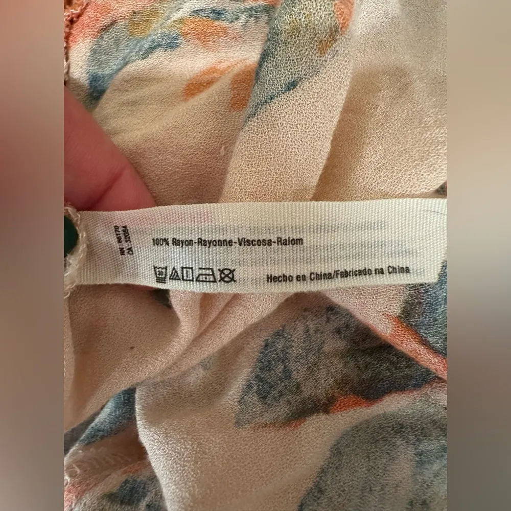 EUC Free People Cream Maxi Sundress with Spaghetti Straps and open sexy back - Image 9