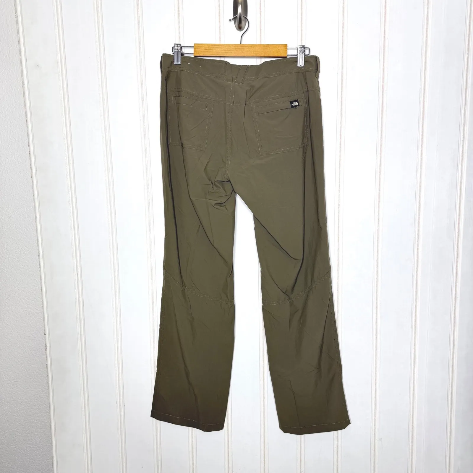 The North Face Womens Taggart Pants Khaki Hiking Outdoor Casual Size 8 - Image 2