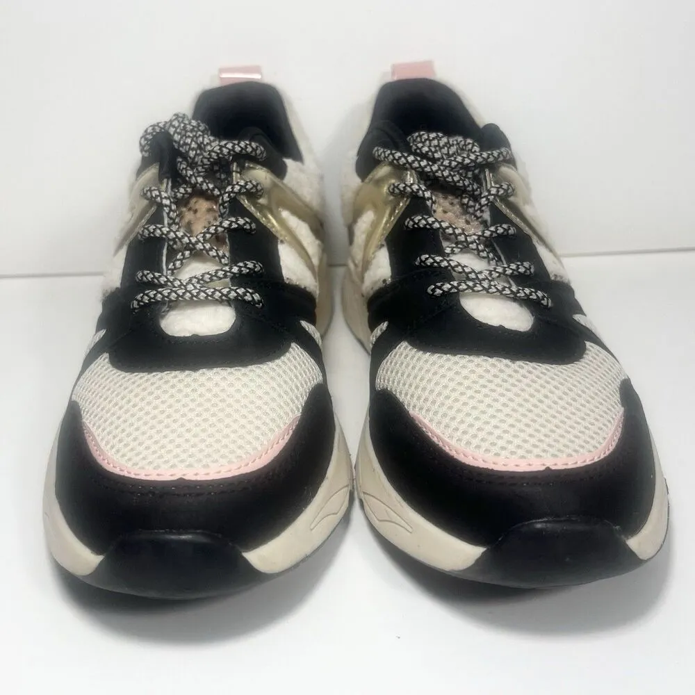 Posh by Poelman Carocel Running Sneakers Training Athletic Fur Mesh Sz 9 (EU 40) - Image 3