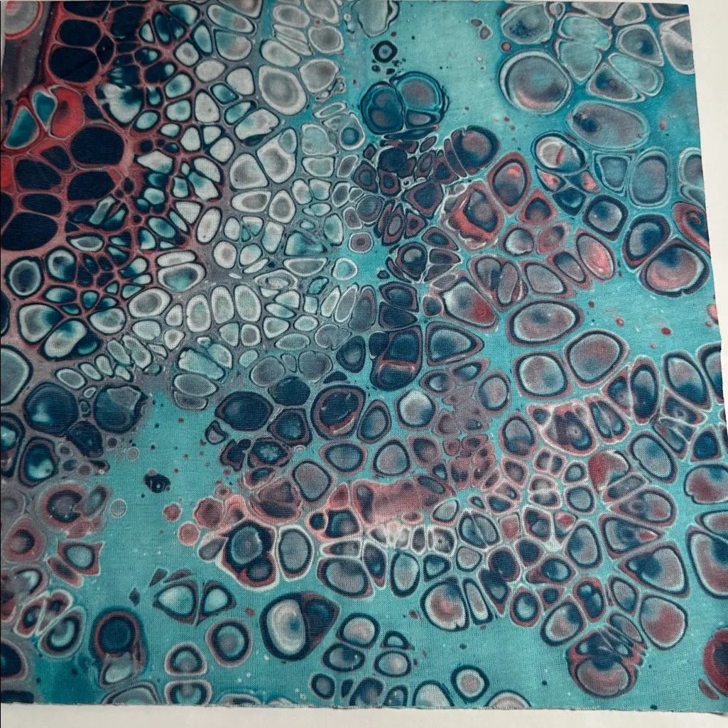 Wide Turquoise Boho Headband - Image 2