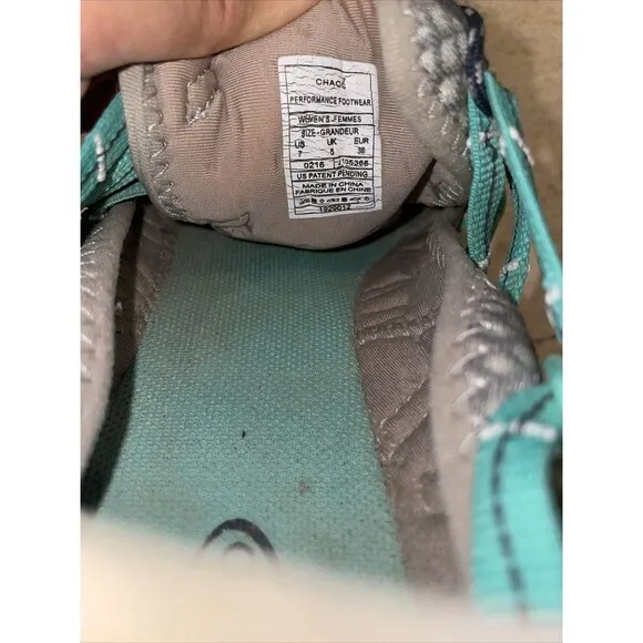 Chaco Outcross Free Eclipse‎ Water Sport Shoes J105368 Womens 7 Blue - Image 8