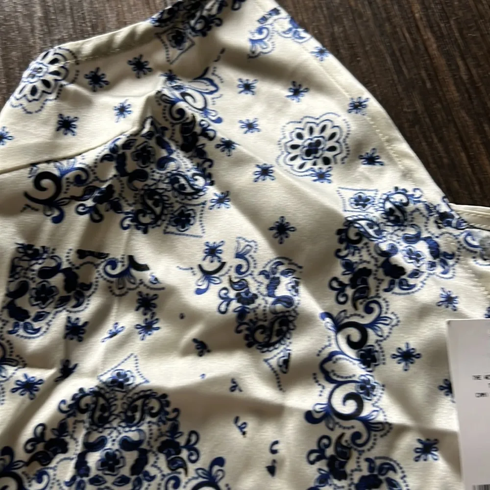 Cami Silk Paisley Top - Image 4