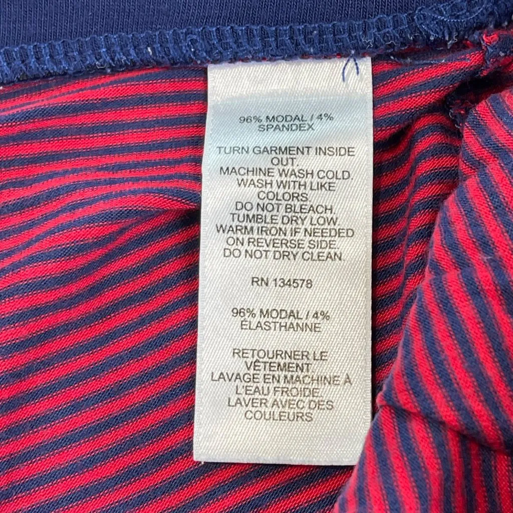 Vineyard Vines Striped Pajama Pants Women's Size XS‎ Modal Loungewear Drawstring - Image 4