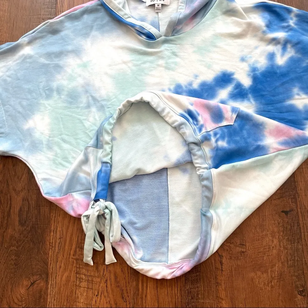 OLI VIV tie dye hoodie, NWOT Size M - Image 6