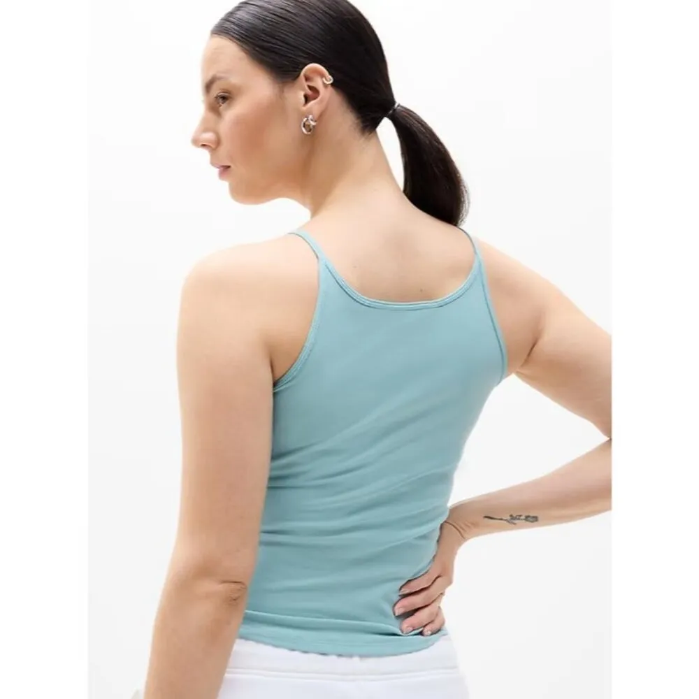 Athleta L Signature RIb Thin Strap Tank Waterloo Blue Large - Image 6