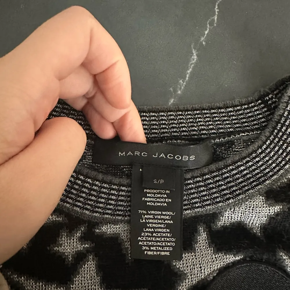 Marc Jacobs Mickey Mouse Black and Sliver Stars Pullover - Image 8