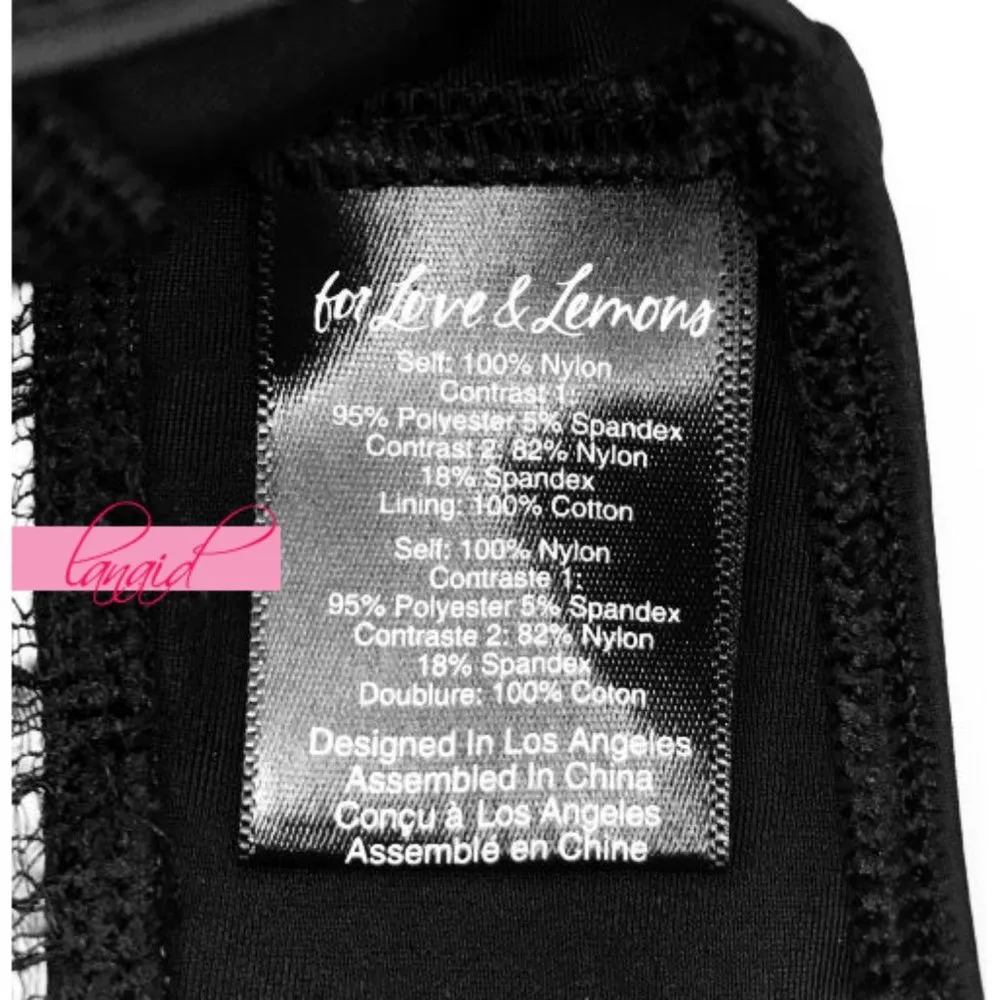 Stardust Bodysuit Black Lace Sheer Sweetheart Bustier Cut-Outs - Image 7