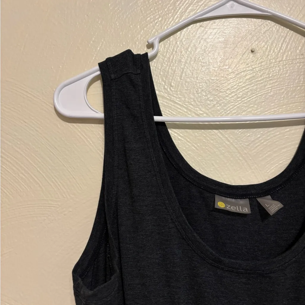 Zella Charcoal Sleeveless Romper - Image 5