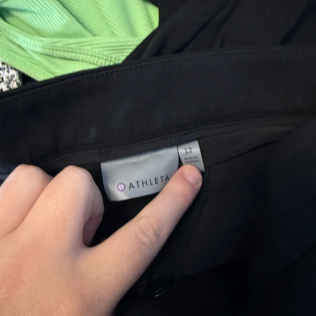 Athleta Men's Sleek Black Dress Pants - Image 2