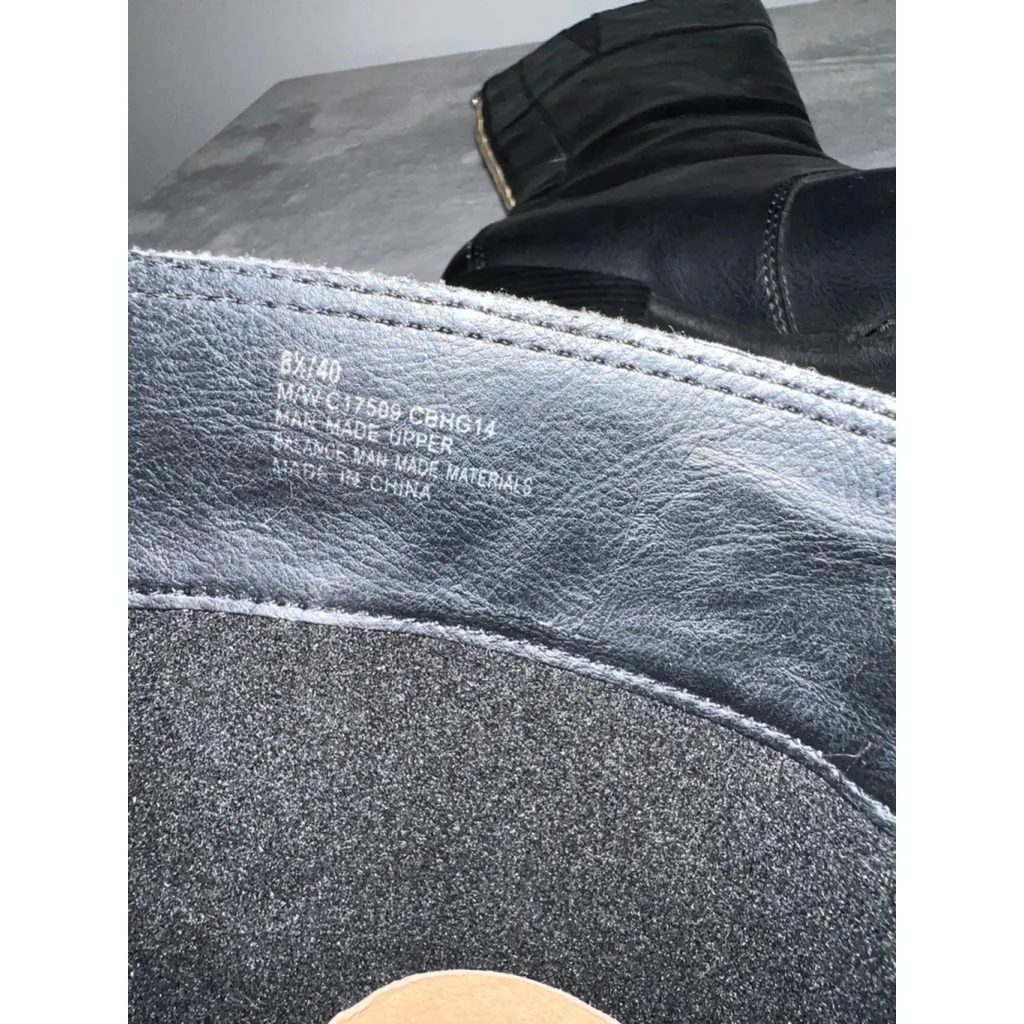 Women's B.O.C Black Heeled Boots Size 8.5 - Image 8