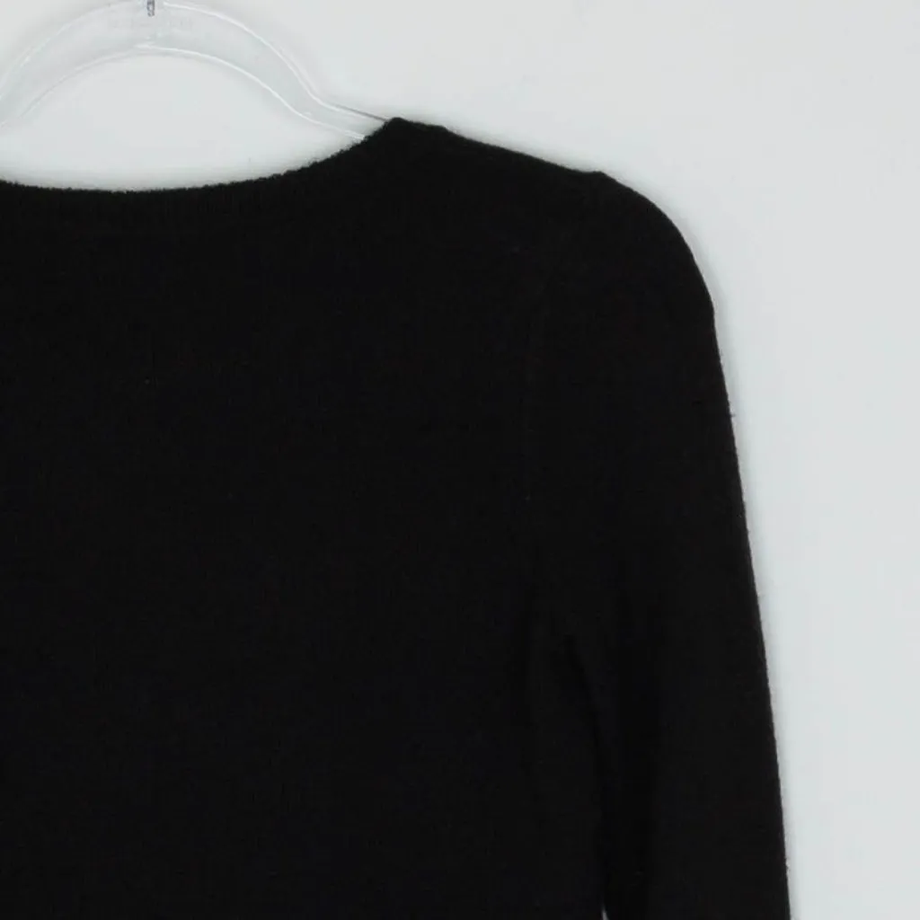 Loft Womens Wool Blend Crewneck‎ Sweater Size XS Pearl Cuffs Preppy Quiet Luxury - Image 7