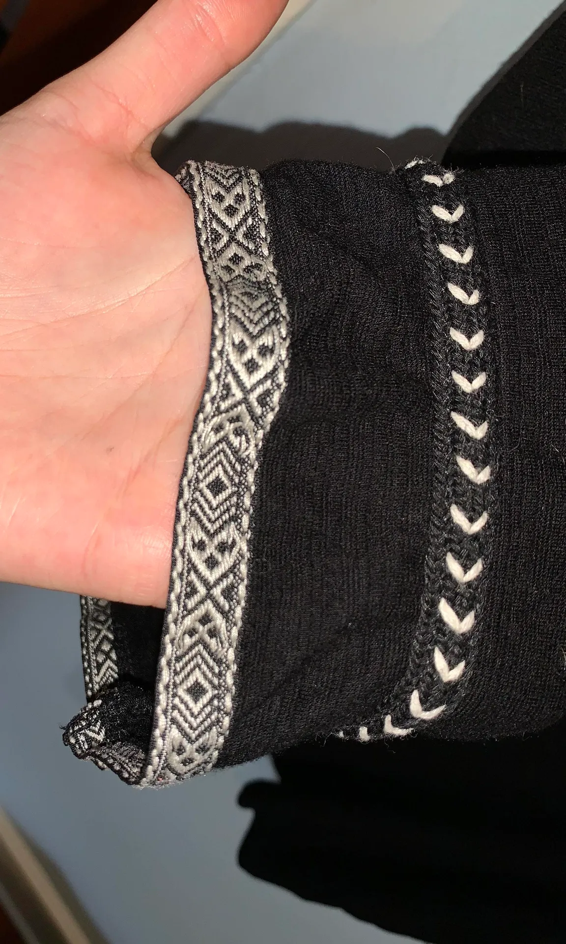 Boutique Cropped Bell Sleeve Top - Image 3