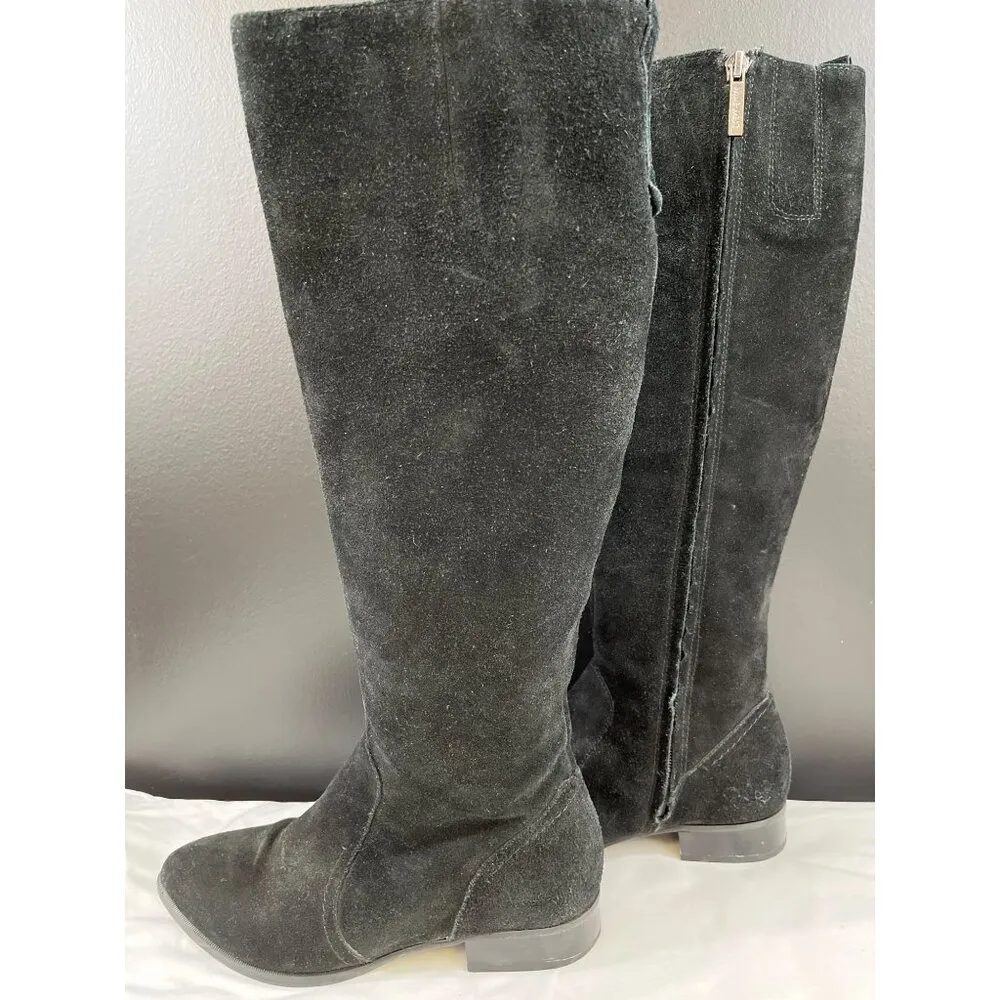 Nine West Nicolah Women's Black Leather Shoes/Boots Size 7.5M SKU 5720 - Image 5