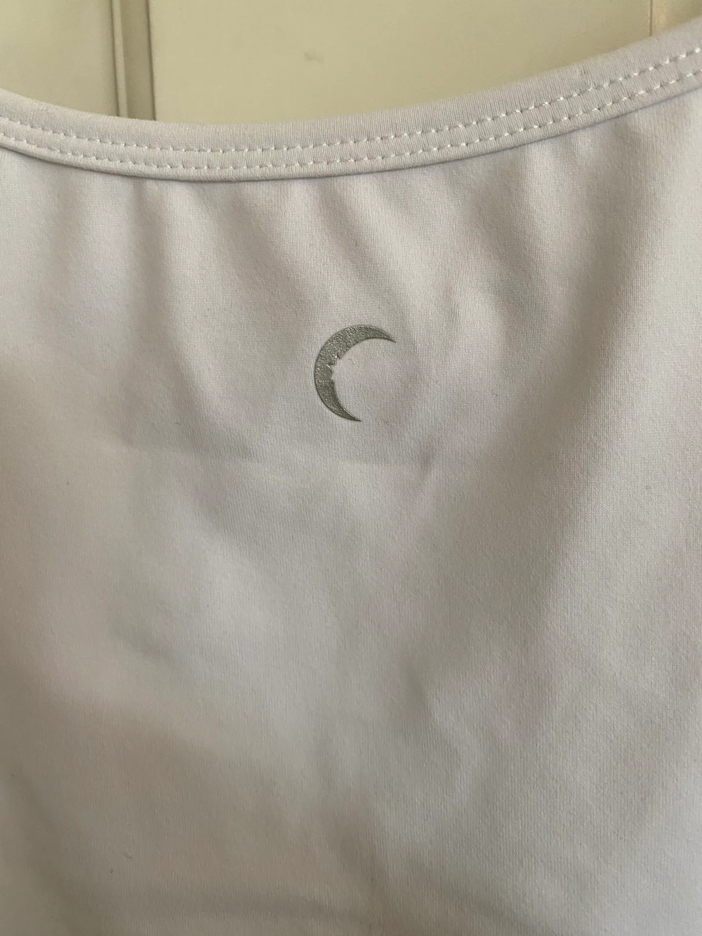 Zyia Active white crop top size L - Image 3