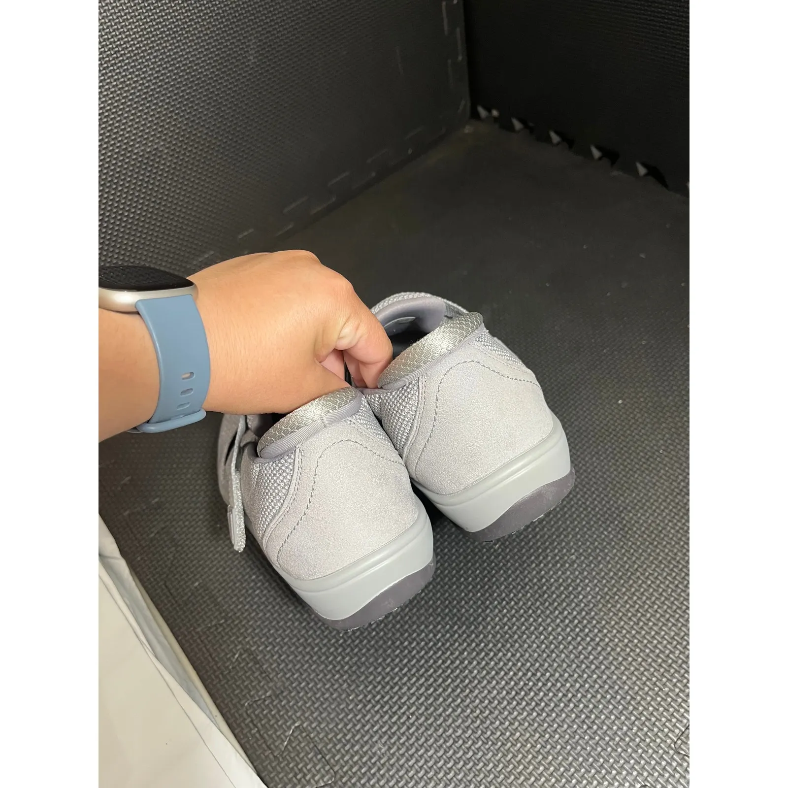 Orthofeet Shoes Womens 7.5 D WIDE Amalya Gray‎ Orthopedic Slip Resistant Comfort Gray - Image 7