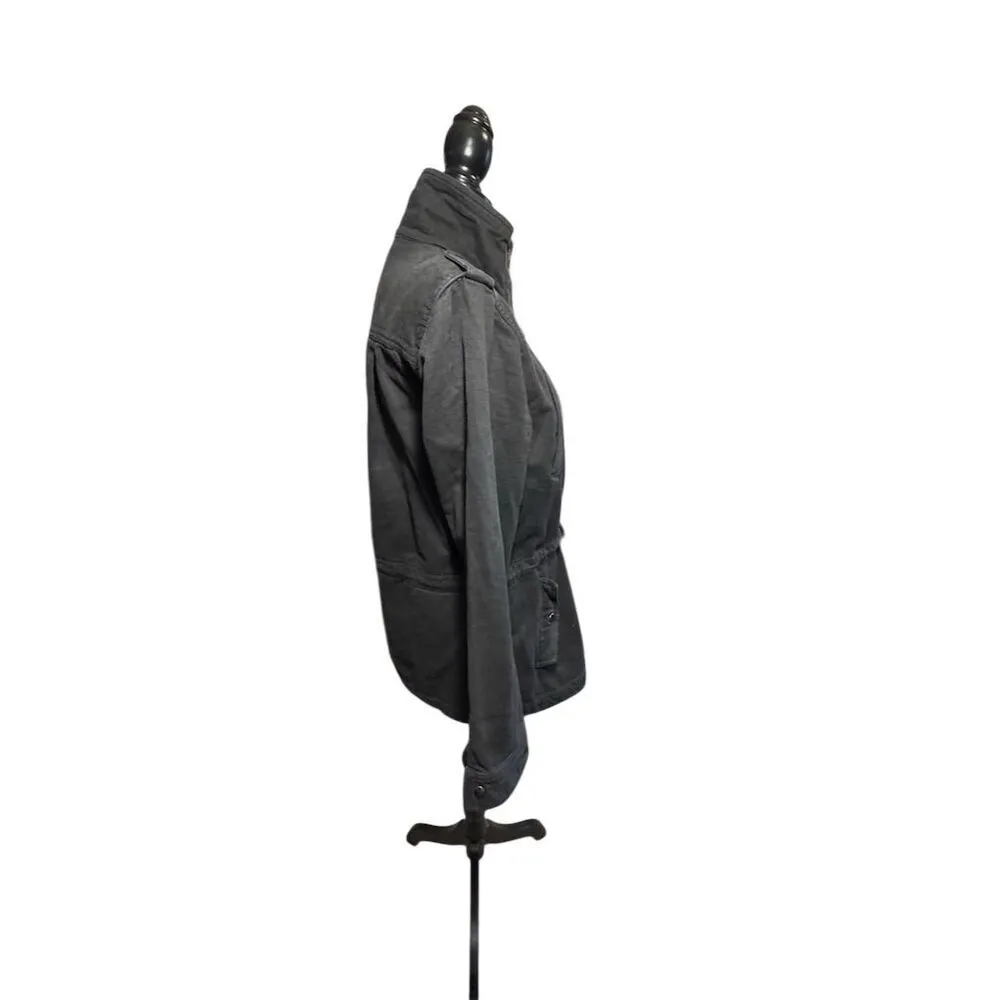 Michael Stars Women's Hooded Jacket Black Size M Casual Long Sleeve - Image 7