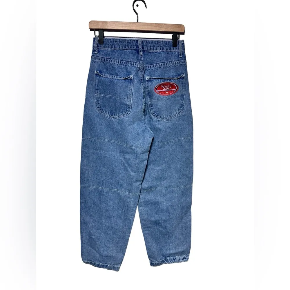 Vintage Look WAKE Wide Puff Leg Skater Jean XS - Image 8