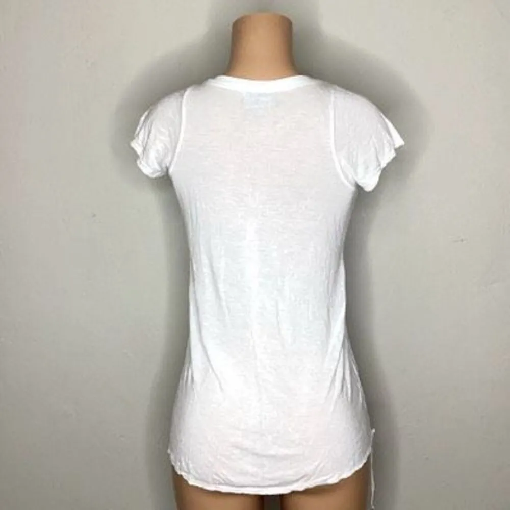 New. Lauren Moshi flower and harp T-shirt. Small. Retails $129 - Image 4