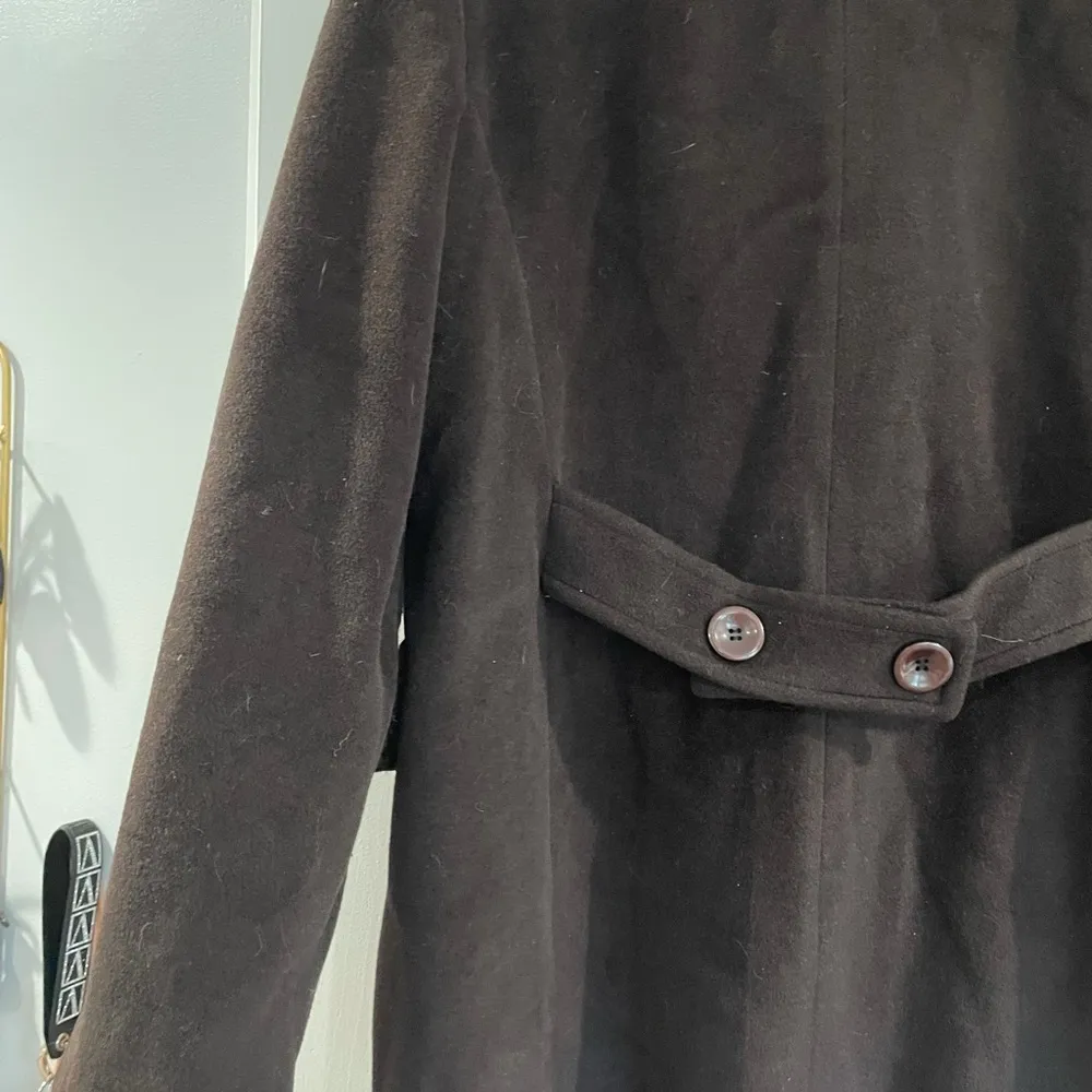 Vintage Sachi Collection Trench Coat Size 12 - Image 6