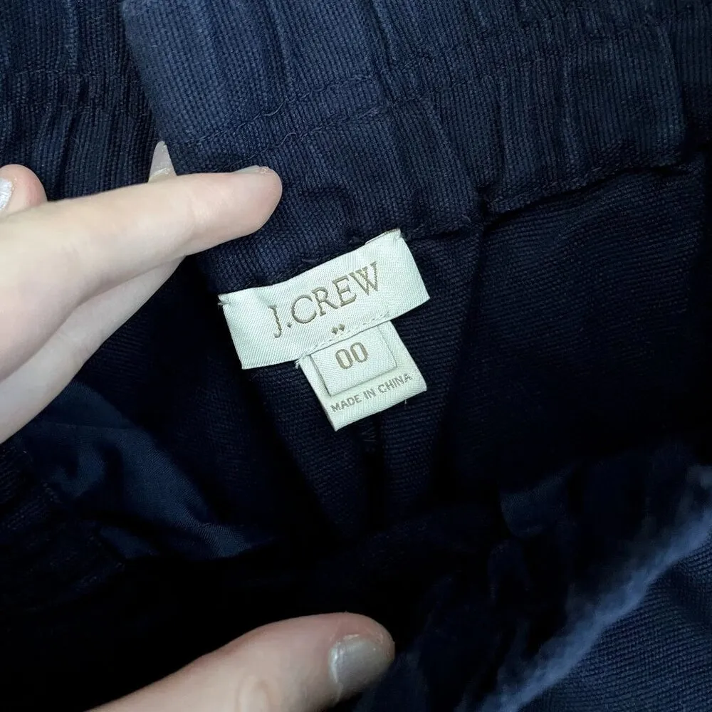 J.Crew blue summer shorts comfortable casual lightweight pants women size 00 - Image 3